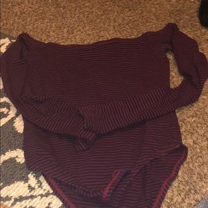 Forever 21 off the shoulder body suit! Size small